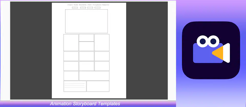 Animation Storyboard Templates