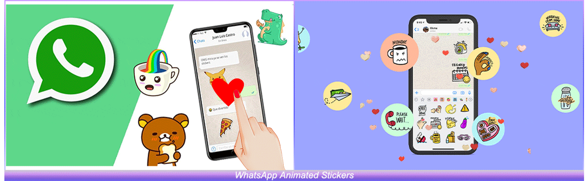 WhatsApp animated stickers