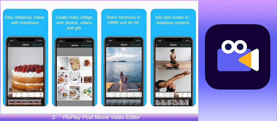 PicPlay Post Movie Video Editor