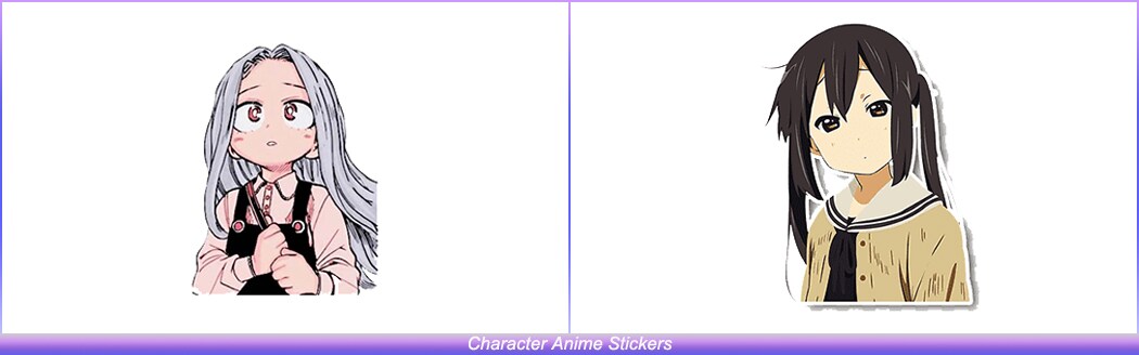 Character Anime Stickers