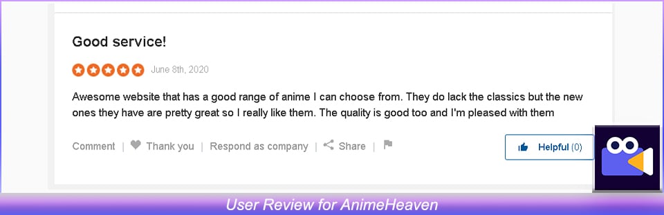 User Review of AnimeHeaven