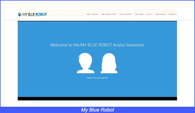 My Blue Robot
