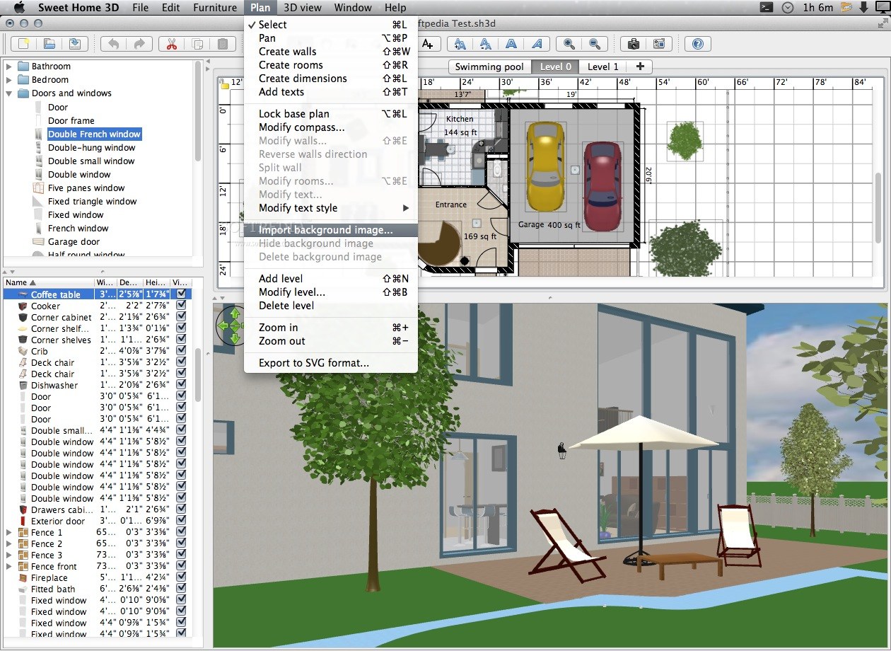 Free interior design software for Mac