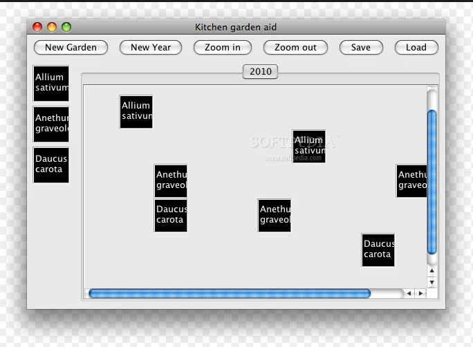 Vegetable garden design app