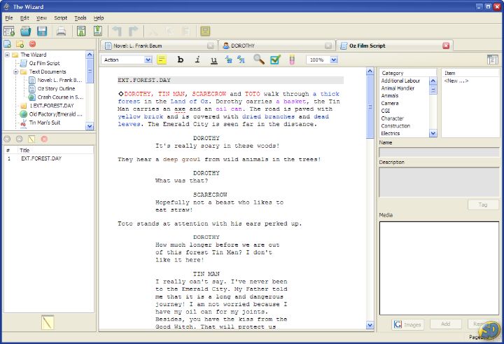 free script writing program for mac