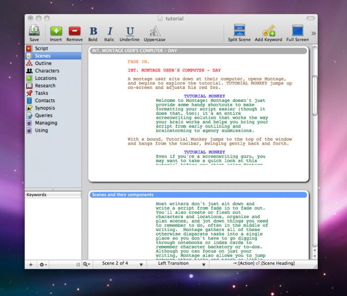 Best Free Screenwriting Software For Mac
