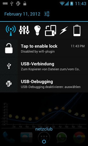 lock phone screen