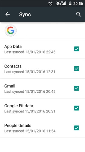 how to sync gmail contacts with android