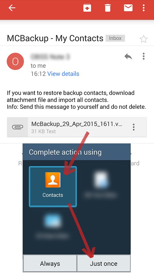 android restore app