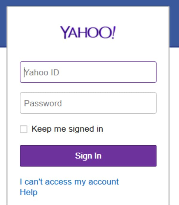 Recuperar a Conta de E-mail Yahoo