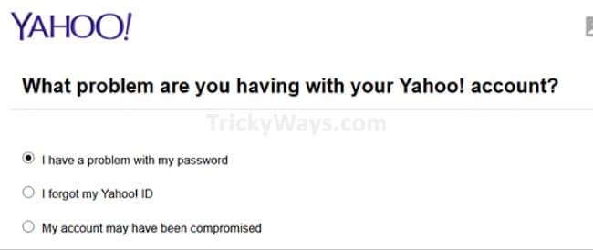 récupérer votre compte Yahoo