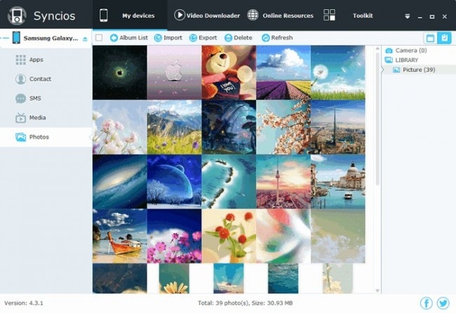 android photo download software