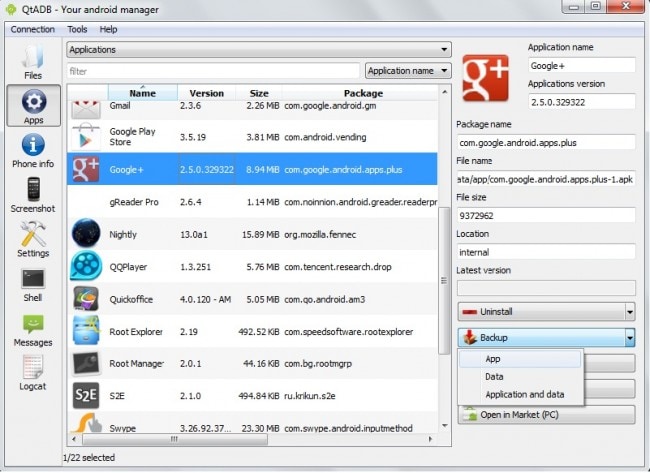 QTADB PC Suite