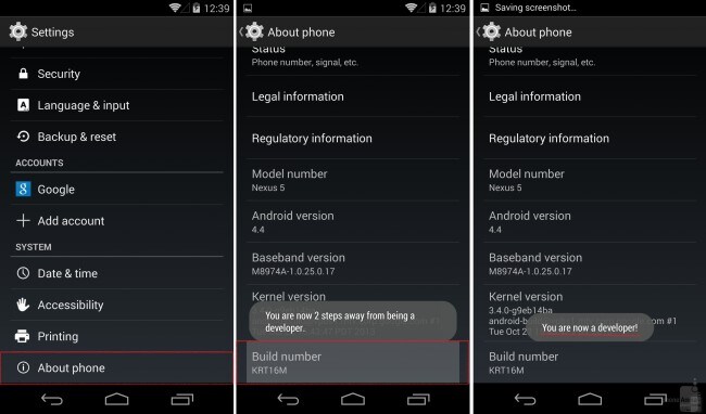 Habilitar la depurificacion de USB para rootear Sony Z.