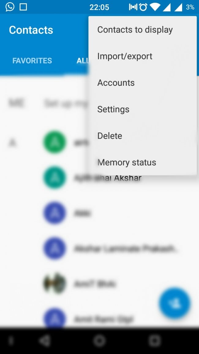 backup gmail contacts file