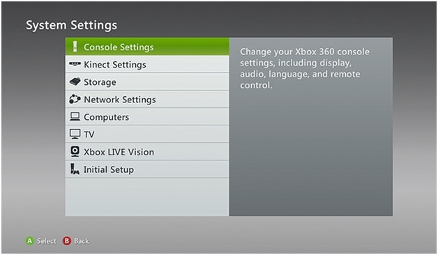 Connct Xbox to iPhone - System Settings
