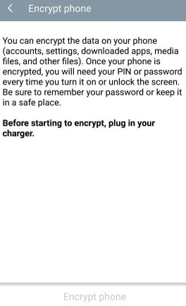 Encrypt Android