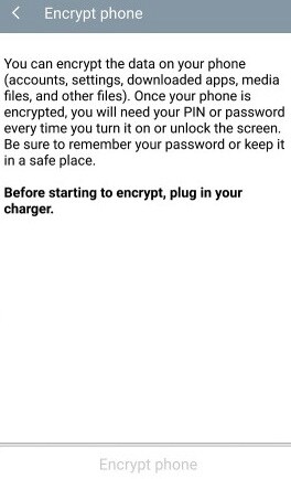 Encrypt Android