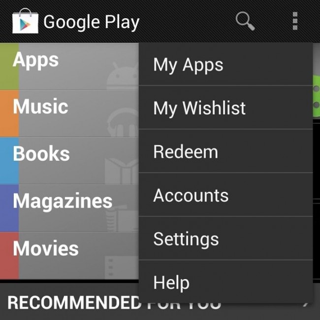 enable the automatic app updates on Android
