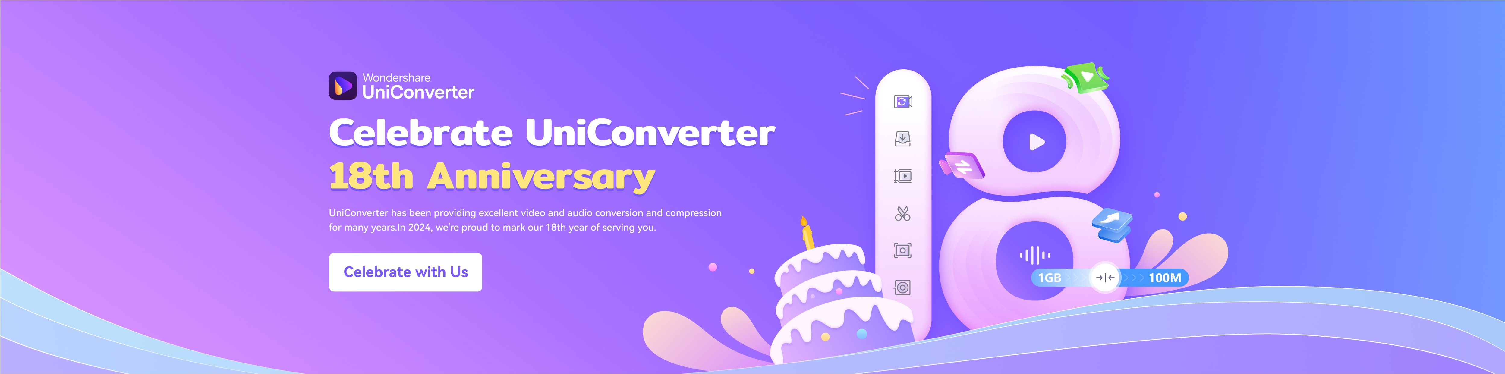 UniConverter 18th Anniversary