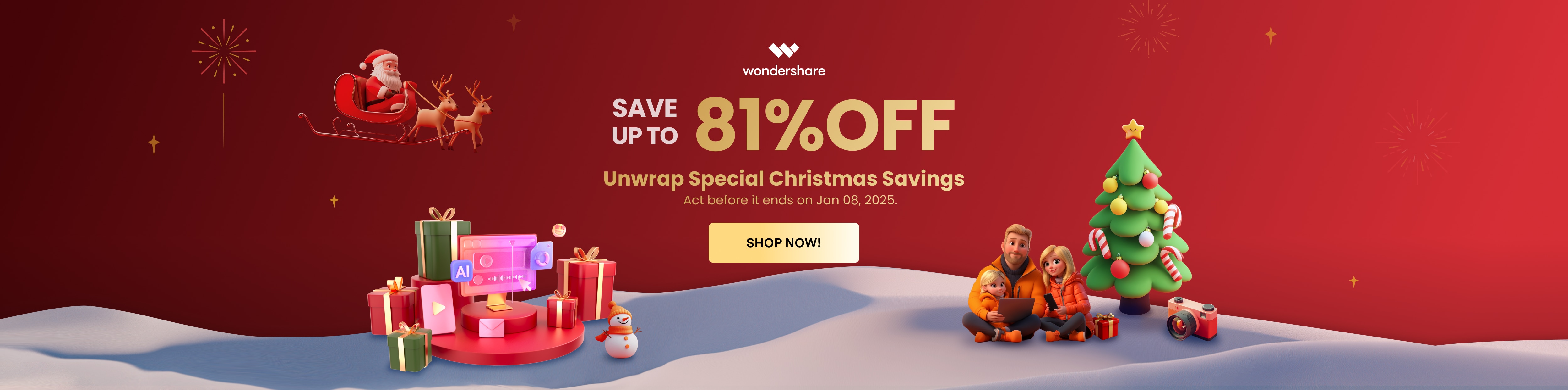 Wondershare sales promotion