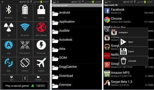 How to delete apps from android