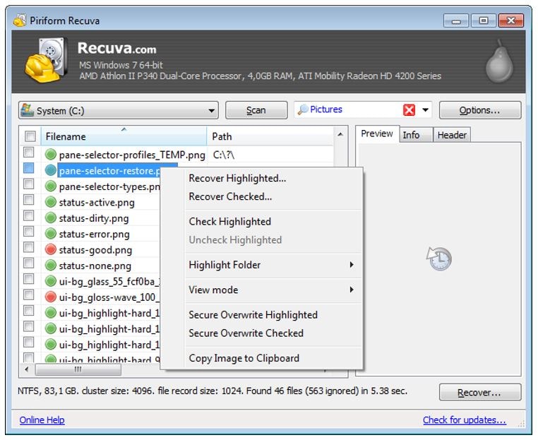 ferramenta de recuperação de arquivos desde flash drive