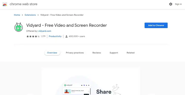 chrome tab video recorder