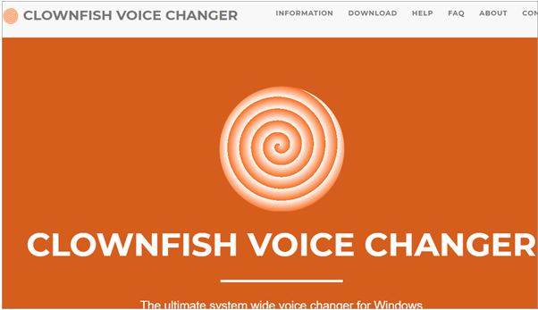 clownfish voice changer on discord