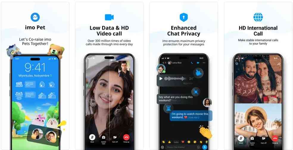 imo video chat app