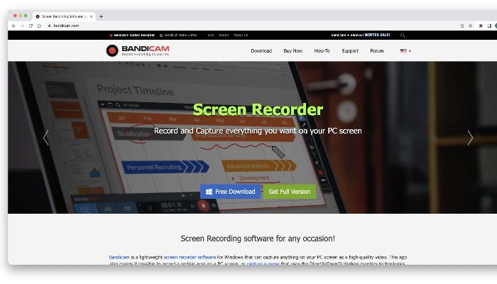 best youtube recorder - Bandicam