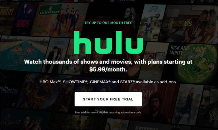 hulu_애니 무료 스트리밍 사이트