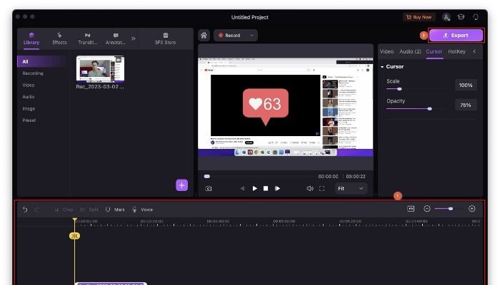 export recorded youtube live video