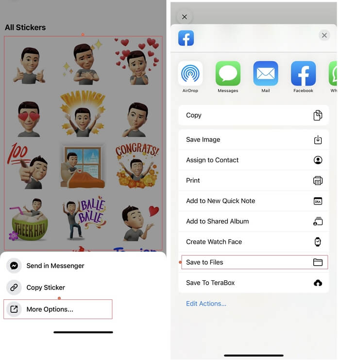 download facebook avatar stickers iphone ipad