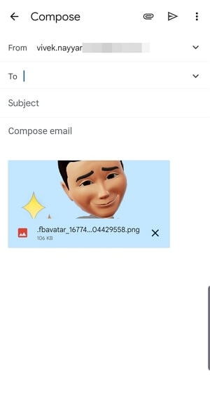 download facebook avatar stickers with gmail
