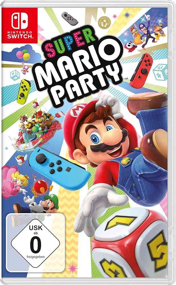 super mario party juego de switch