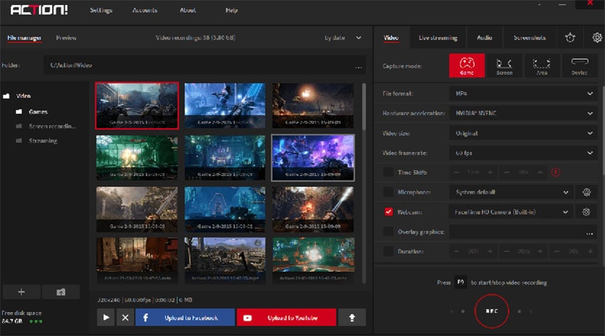 Action! - Screen Recording Software and Gameplay Recorder