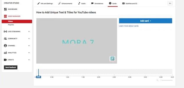 youtube video annotations