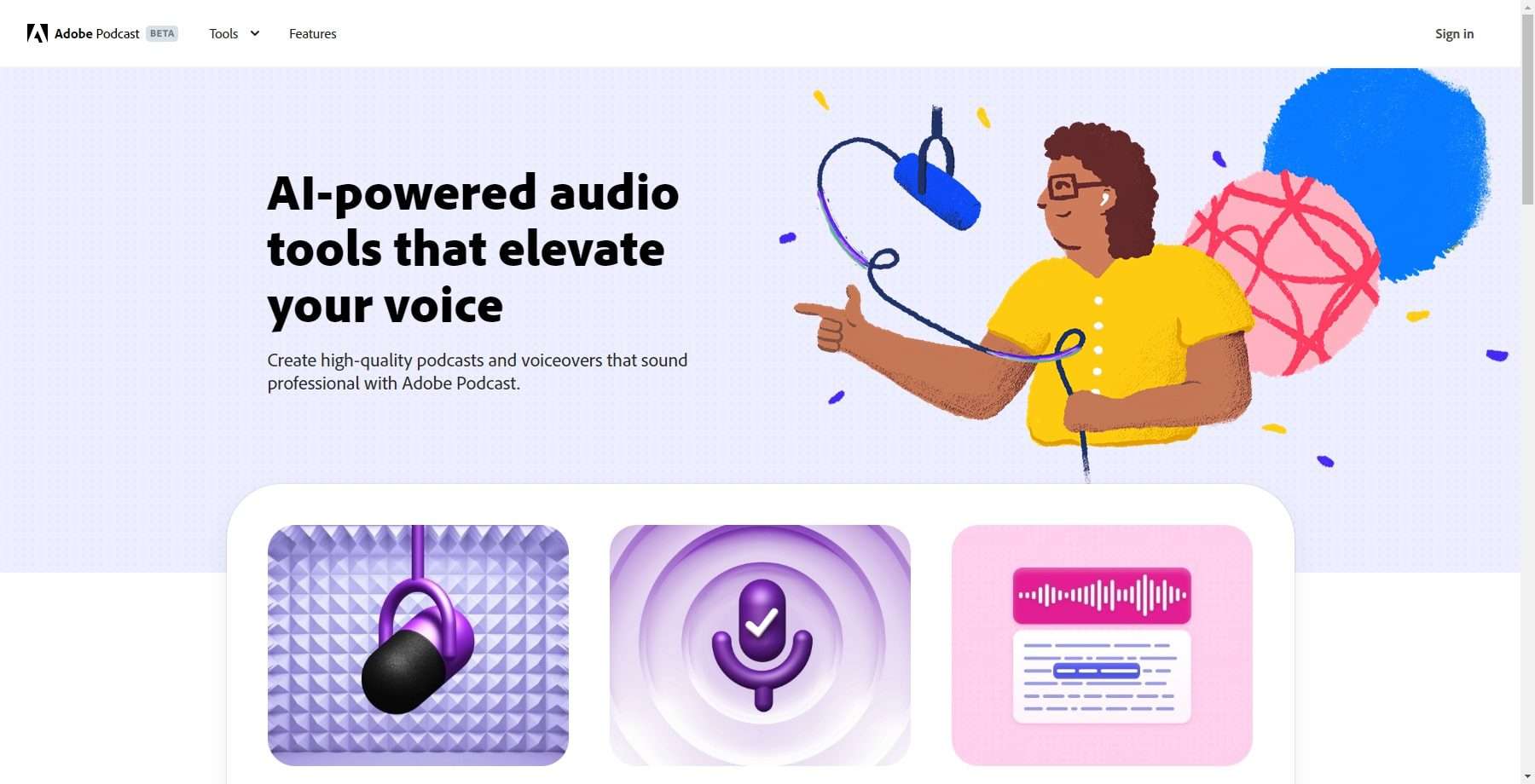 adobe podcast ai voice 