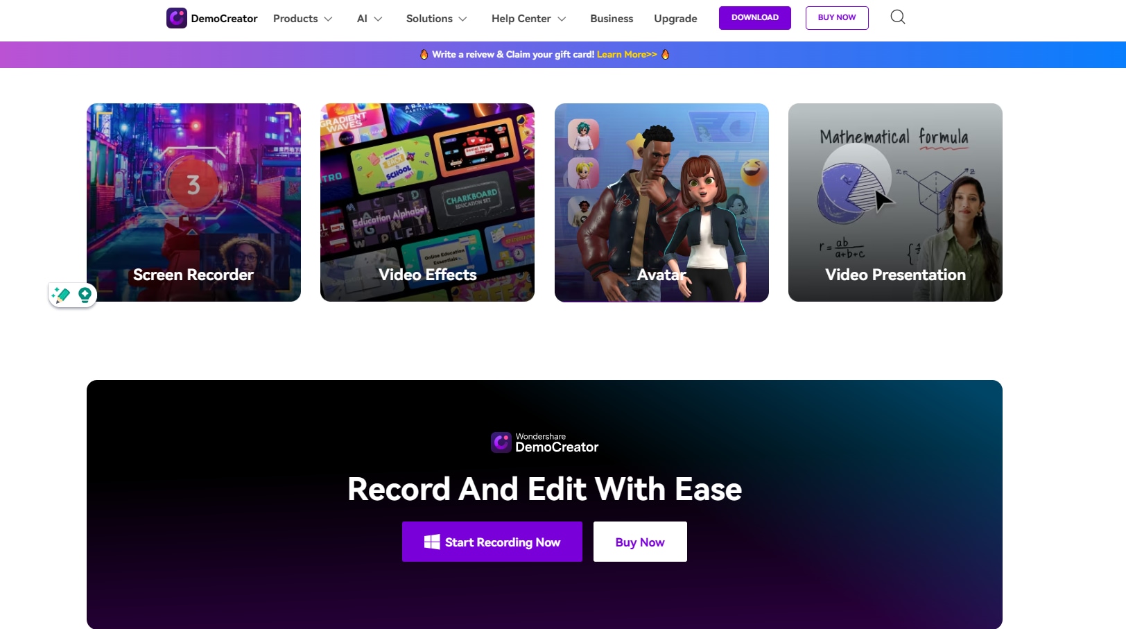 democreator is a perfect tool for your video content creation projects. 