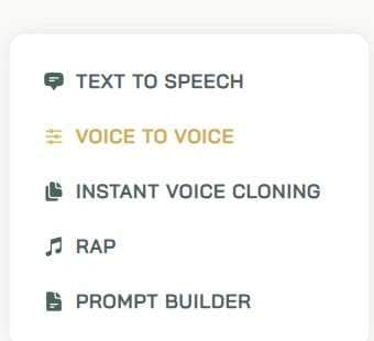 voice to voice on uberduck voice generator