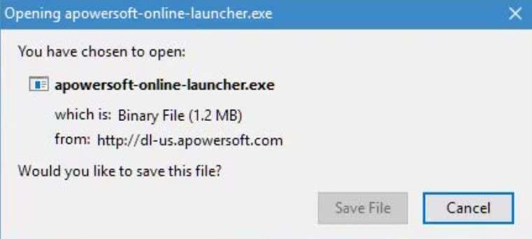 open apowersoft screen recorder