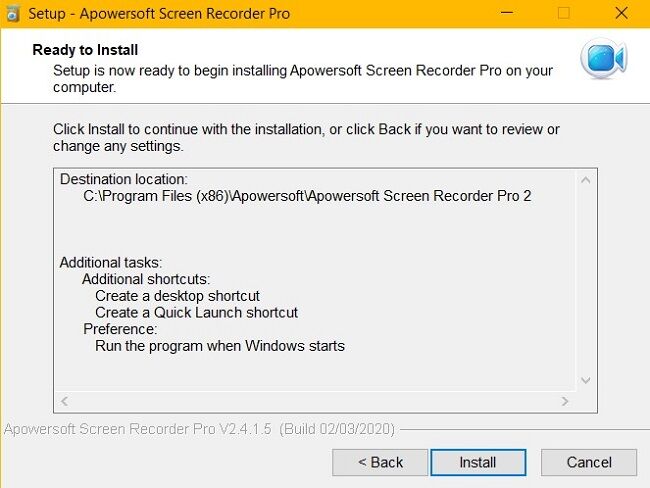 Apowersoft Screen Recorder Pro 2.5.1.1 download the last version for windows