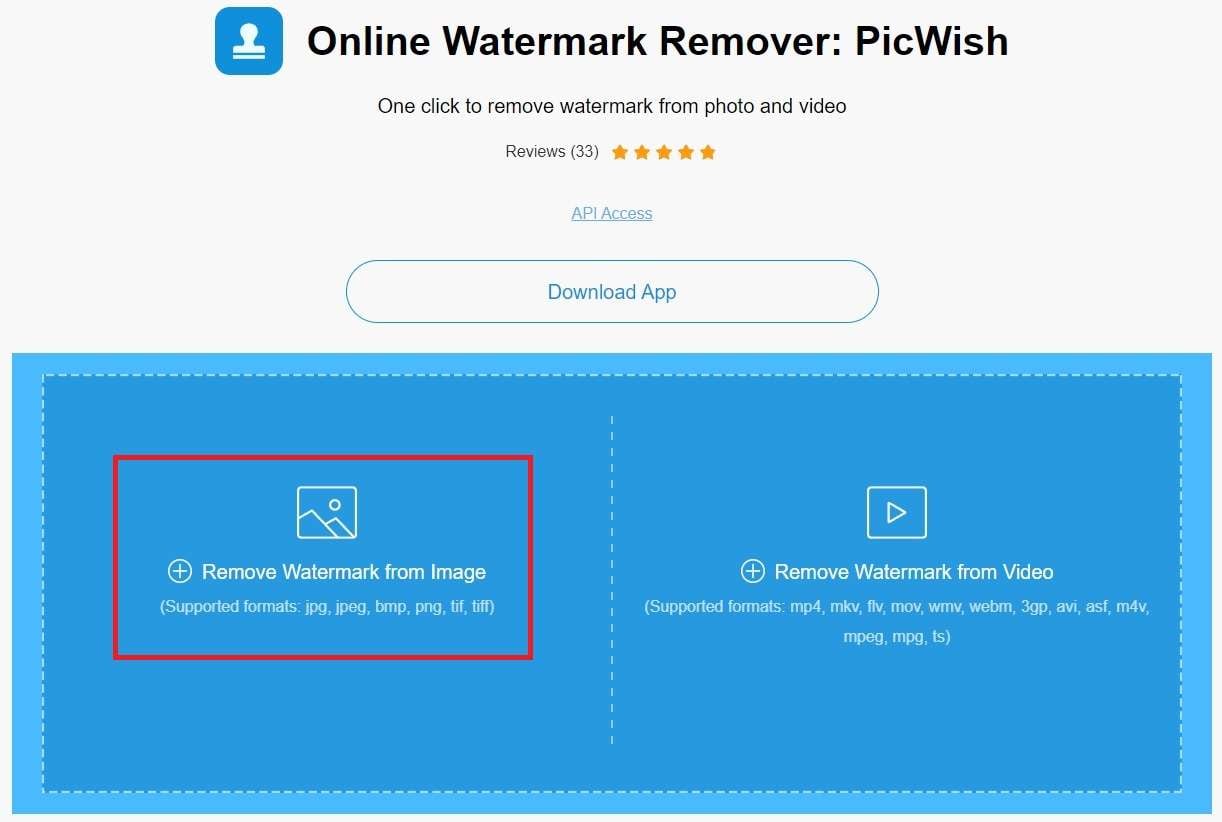 apowersoft eliminador de marcas de agua en línea 