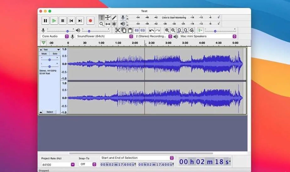 audacity mac