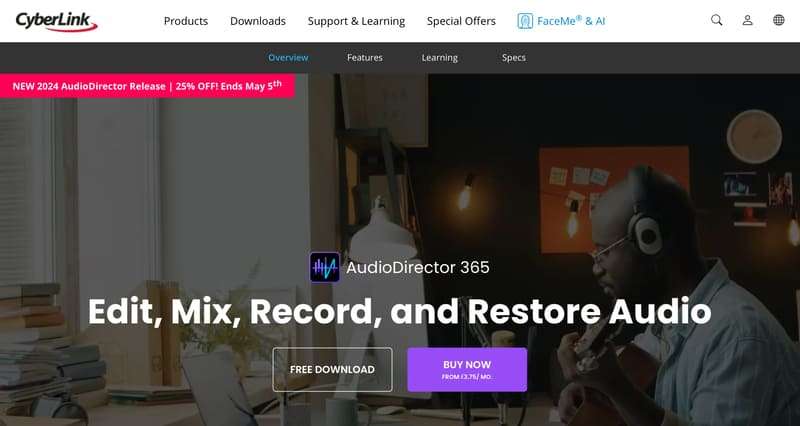 record with audiodirector an audio recorder for pc