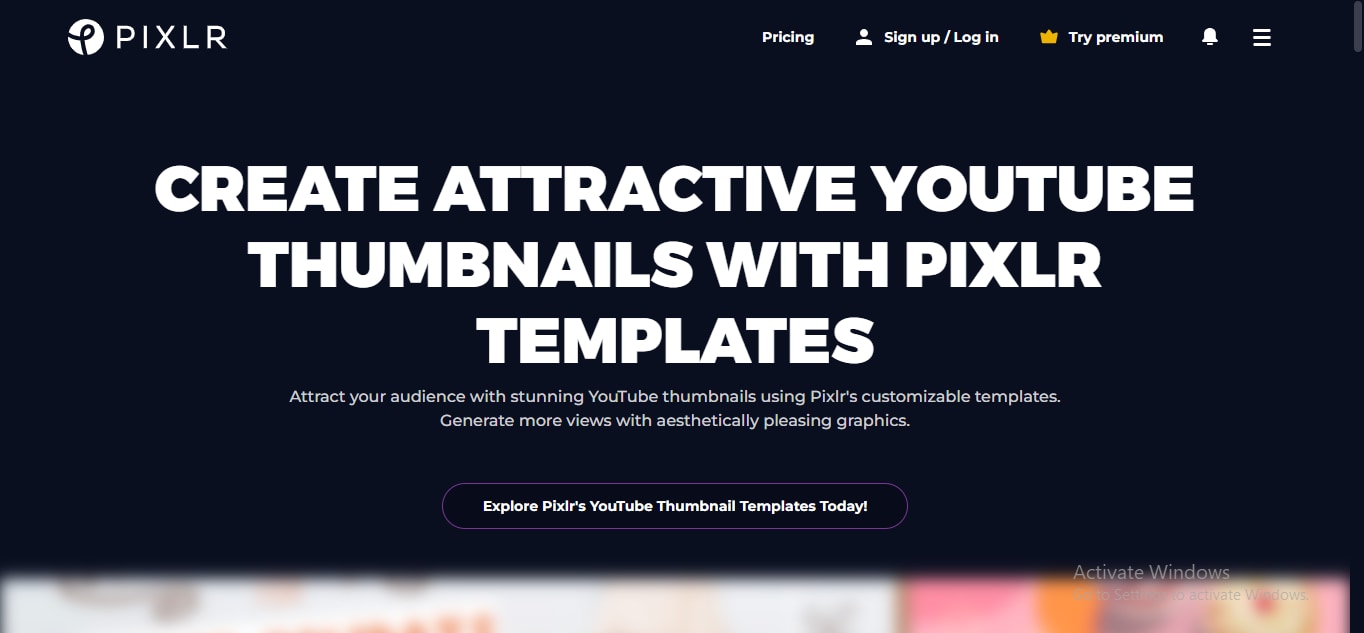 pixlr thumbnail maker free online