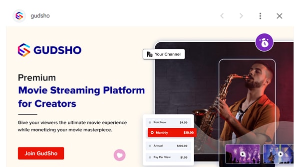 free online education live streaming platform by GUDSHO