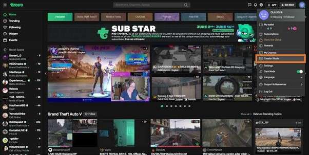 online best live streaming gaming platform by trovo