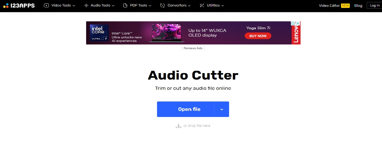 123 apps music cutter online free